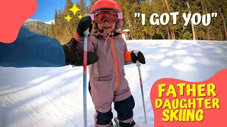 Father Daughter Skiing | I'll Always Be There | Adventure Parenting