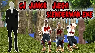 Cj Junior juega Slenderman.Exe - Loquendo - Gta san andreas