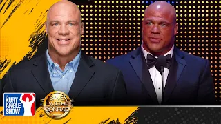 Kurt Angle recounts his WWE Hall of Fame speech