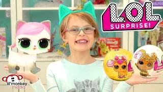 😂  LOL Surprise Dolls!  LOL Pets, Glitter & More! Tinkle, Spit, Cry or Color Change Pets & Dolls!