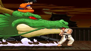 GOKU VS STREET FIGHTER 2! THE GREATEST VIDEO YOU''LL SEE IN YOUR ENTIRE LIFE!