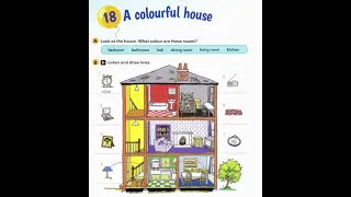 Fun for Starters 4th Ed Unit 18 A colourful house, Exercise B, page 40