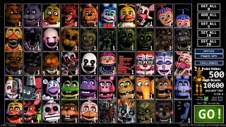 Ultimate Custom Night (console): 50/1 Mode complete