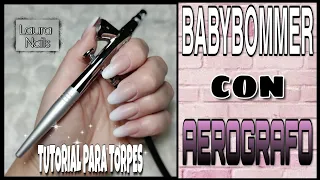 Babybommer con Aerógrafo...😅 Tutorial para Torpes (Petición)