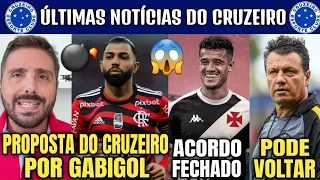 💣🔥 BOMBA DO NICOLA : PROPOSTA DO CRUZEIRO POR GABIGOL ! LOUCURA DO COUTINHO E ADILSON BATISTA.