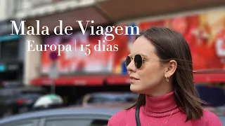 MALA DE VIAGEM EUROPA | 15 DIAS DE FRIO SÓ COM MALA DE MÃO