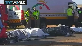 South Africa Crash: School bus collides with truck near Pretoria