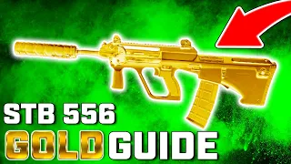 FASTEST WAY TO UNLOCK GOLD STB 556 IN MW2 | GOLD CAMO GUIDE