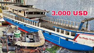 I Recover A $3,000 Scrap Ship Abandoned For Years - Part 1