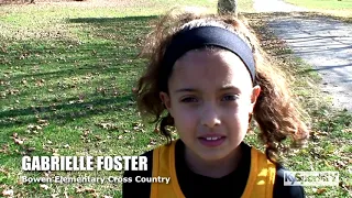 Gabrielle Foster - 4th Grade Cross Country Phenom
