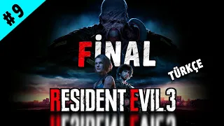 İnsan Hırsı Yüzünden Yok Olan Şehir HOŞÇA KAL | Resident Evil 3 Remake Türkçe Bölüm 9 [ FİNAL ]