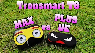 Tronsmart T6 MAX vs T6 PLUS UE - porównanie i blind-test T "szóstek"