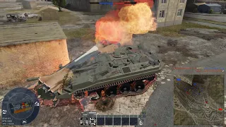 War Thunder; Strv 103-0; I pushed too hard at the beginning, but it was fun!; Ground Arcade