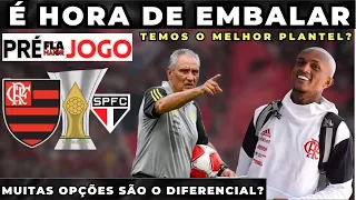 MARACA LOTADO EMBALOU O TIME QUE SUBIU NA TABELA. Notícias, Debate E+. FLA 2X1 SP - Pré-Jogo 2º/38