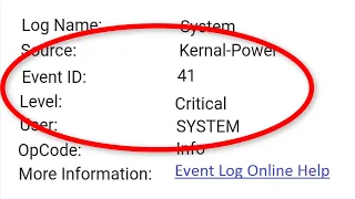 How To Fix Windows Kernel Power Event ID 41 Error || Windows 10/8/7