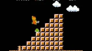 Super Mario Bros. - World 3-1 Infinite Lives Trick