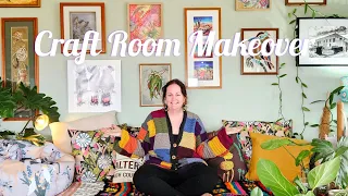 Before and After - Inspirational Craft Room Makeover