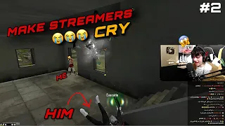 Make streamers cry 😭 جعل الستريمرز يبكون 😱🔥