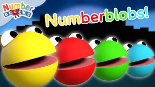Mejores momentos de los Numberblobs 🔴🟠🟡🟢 | Episodios completos para niños | Numberblocks en Español