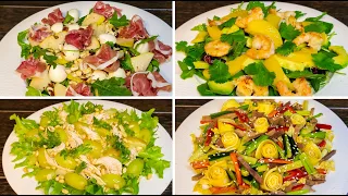 4 VERY Tasty and Unusual SALADS for THE NEW YEAR 2023 - NEW! Delicious and Simple SALADS