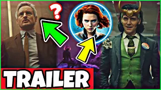 Loki Trailer Breakdown - Black Widow is ALIVE?! TVA Explained! All Easter Eggs!