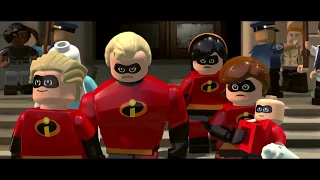 Lego The Incredibles - All Cutscenes