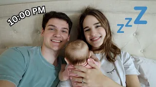 Our Night Routine (with a 3 month old)