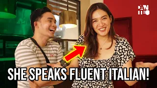 This Filipina Celebrity speaks Fluent Italian 🇮🇹 | Filipinos speak Italian Part 2