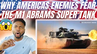 🇬🇧BRIT Reacts To WHY AMERICA’S ENEMIES FEAR THE M1 ABRAMS SUPER TANK!