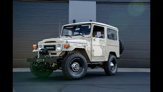 1984 Toyota Land Cruiser FJ40 Walk Around