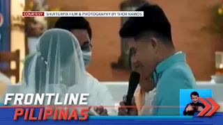 Groom na nagkamali-mali sa kaniyang wedding vow dahil sa kaba, kinaaliwan online