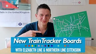 NEW TrainTrackr Board now with Elizabeth Line!
