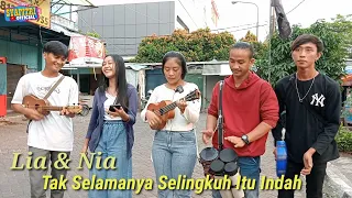 Pengamen viral,Lia dan Nia...!!! tak selamanya selingkuh itu indah cover video pengamen pagoda