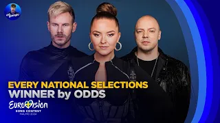 Eurovision 2024: Every National Final Winner by Odds