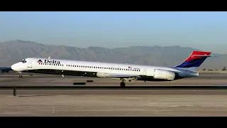 MD80 fire left engine loop
