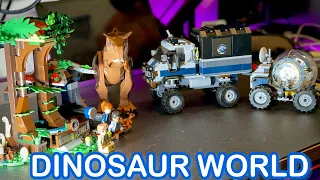 Building a Prehistoric Wonder: My Lego Dinosaur World Journey