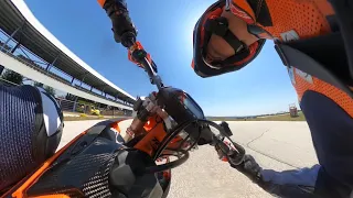 OnBoard-Lap with Höllbacher Lukas at Pleven Supermoto Track!