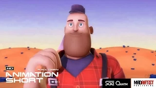 CGI 3D Animated Short Film "AGAINST THE GRAIN" Funny Animation by SAE Qantm College