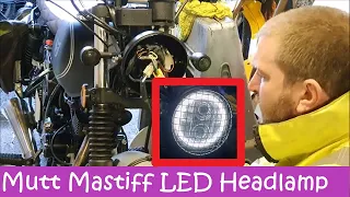 Fitting An LED Module Into The Mutt Mastiff 125cc Motorbike Headlight