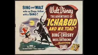 THE ADVENTURES OF ICHABOD AND MR. TOAD (1949) Theatrical Trailer - Bing Crosby, Basil Rathbone