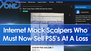 Internet Mock Desperate Scalpers Who Must Now Sell PS5 Consoles At A Loss