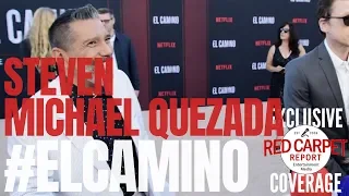 Steven Michael Quezada interviewed at Netflix's 'El Camino: A Breaking Bad Movie' World Premiere