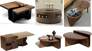 Wooden Coffee Table Design Ideas/Glass Coffee  Side Table/ Make Money Making Coffee Table