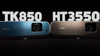 BenQ TK850 vs. HT3550: Which is the RIGHT 4K Projector for YOU?