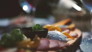 Delicious regional and European cuisine of Hotel Trakošćan, Zagorje, Croatia