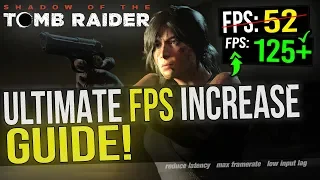 🔧 Shadow Of The Tomb Raider: Dramatically increase performance / FPS with any setup!