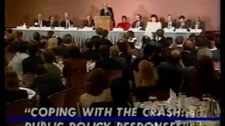 Coping with the Stock Market Crash: Public Policy Responses - U.S. Finance (1988)