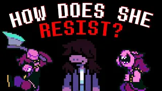 How Susie is able to RESIST our Control | DELTARUNE Theory / Analysis (ft. TigerShark859)