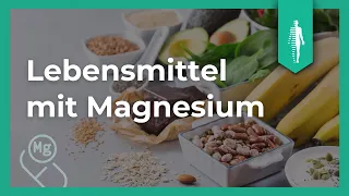 Magnesiummangel: Diese 30+ Lebensmittel enthalten viel Magnesium!