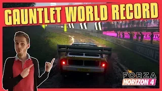Forza Horizon 4 | WORLD RECORD on The Gauntlet (Longest Rally Track)